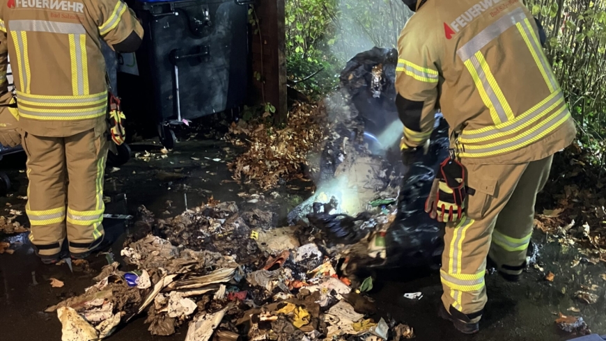 EB 939 „Feuer 1 -Brennt Müllcontainer“ OT Schötmar